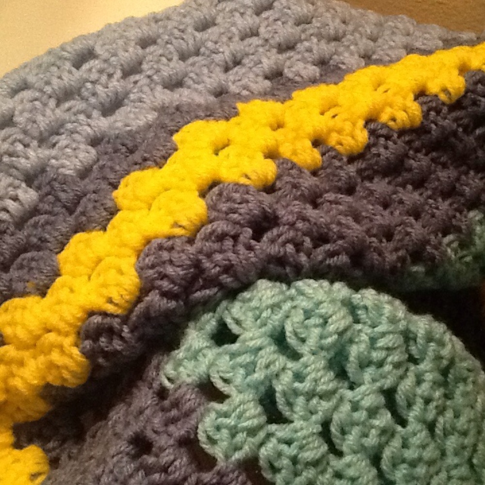 Hand made baby blanket